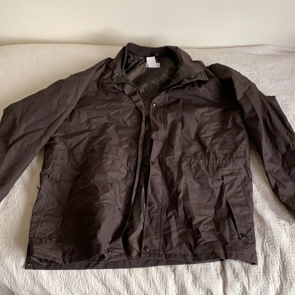 Brown Rain jacket